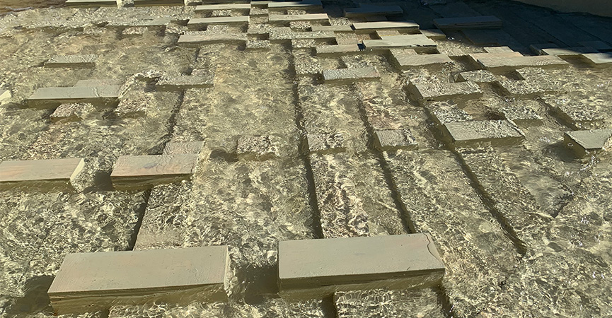 TMC3 Fountain is Underway!