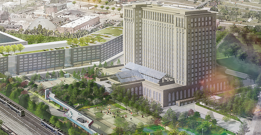 Renewable Energy at Ford’s Michigan Central Park